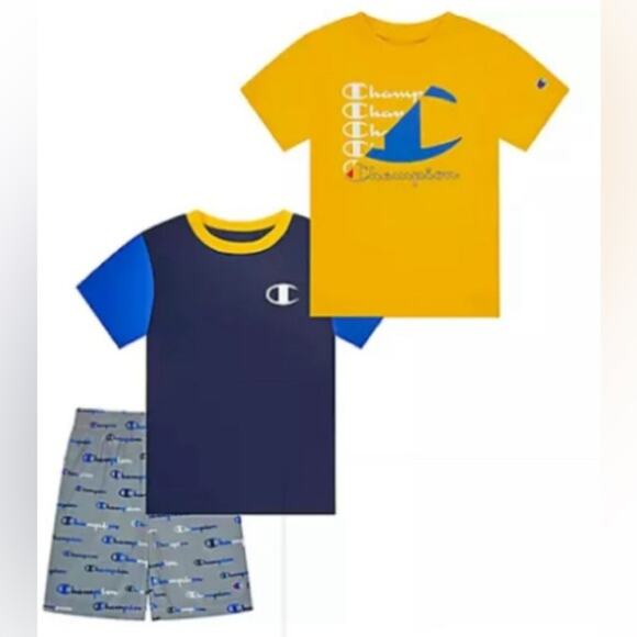 Boys 3pc Champion Set Size 5 New! - Picture 1 of 8